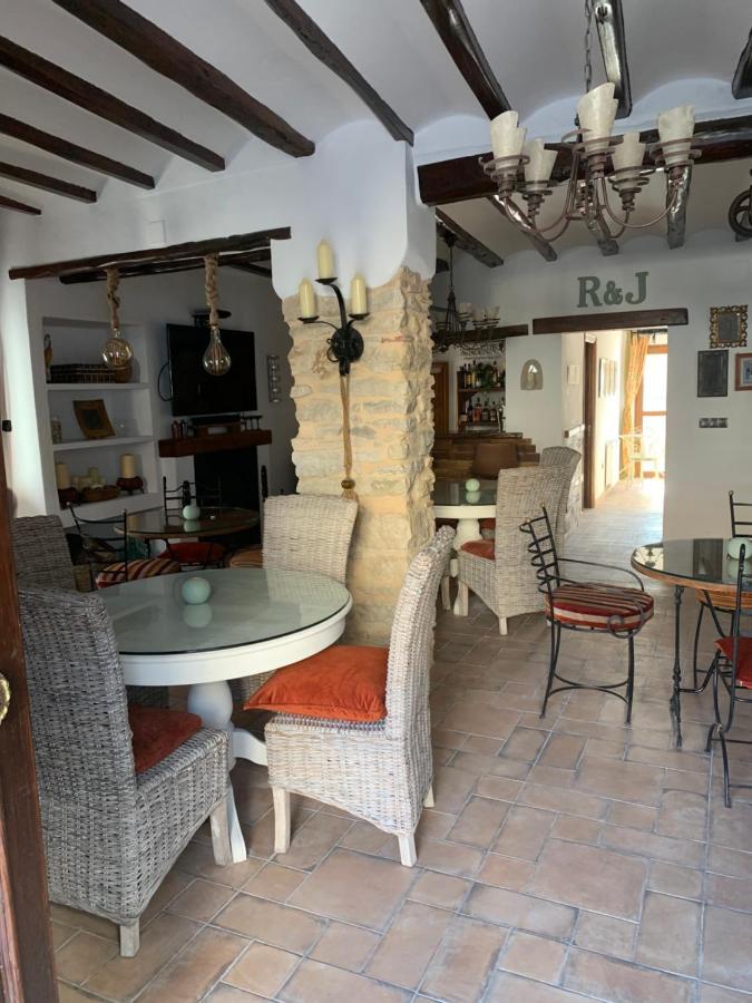 Casa Blanca Bed and Breakfast Castell De Castells Eksteriør billede