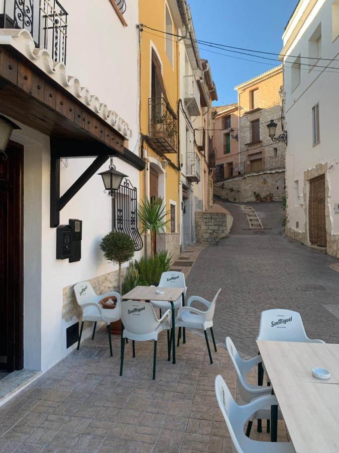 Casa Blanca Bed and Breakfast Castell De Castells Eksteriør billede
