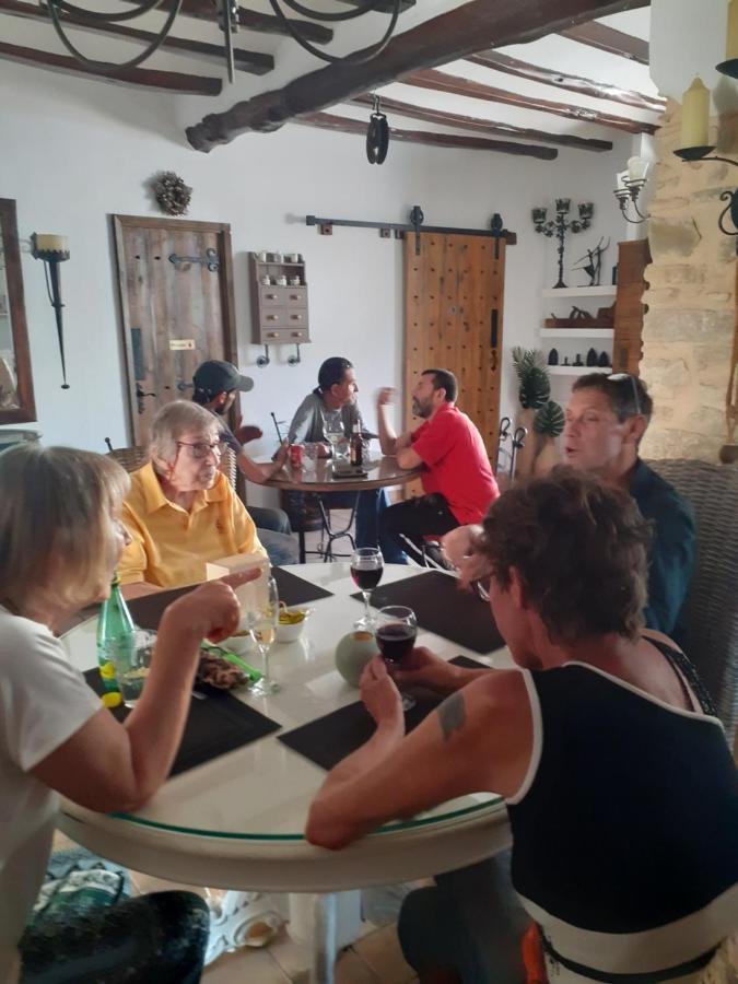Casa Blanca Bed and Breakfast Castell De Castells Eksteriør billede