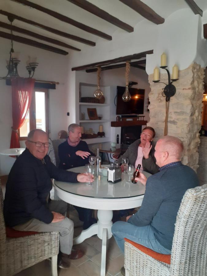 Casa Blanca Bed and Breakfast Castell De Castells Eksteriør billede